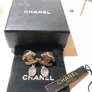 Chanel earrings.